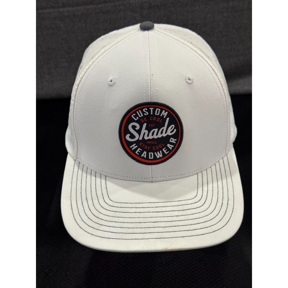 Custom Shade Headwear Cap Men's One Size Cotton Be Cool. Stay Cool Flat Brim Hat - Picture 6 of 8